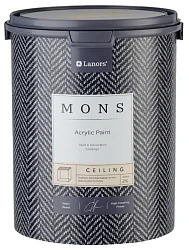 MONS CEILING PAINT – Aбсолютно матовая потолочная краска, 2% блеска
